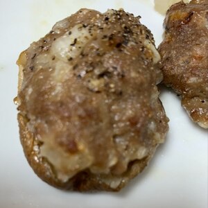 シンプルしいたけ肉詰め